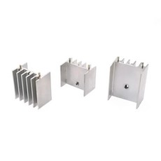 알루미늄 방열판 삼극관 홀 높이 핀 1. 20x23.5x15.5-5PCS, 5. 40x23.5x15.5-5PCS