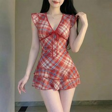 連體泳衣 遮肉顯瘦 性感純欲