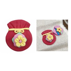 [훈민] 향기 복주머니 비누 만들기 1인 솝클레이 새해 미술 활동 설날 클레이 솝 점토 촉감 놀이