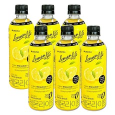 링티 제로 레몬 라이트, 6개, 500ml