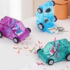 지우개 청소 자동차 미니 청소기 먼지 차, 1개, 랜덤