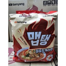 맵탱 마늘조개라면 110g, 8개