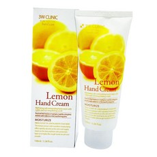 3w 모이스처라이징 레몬 핸드크림 100ml 대용량핸드크림 레몬핸드크림 향기좋은핸드크림