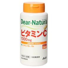 Asahi 朝日 Dear-Natura 維他命C 1000mg 膠囊, 1個, 120錠