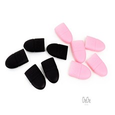 젤네일 쏙오프 클립 아세톤클립, 핑크, 1개