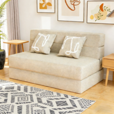 소파베드 데이베드 침대형쇼파 2000mm*700mm*150mm, 흰색