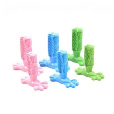 애구애구 강아지 칫솔 치석제거 치카토이 혼자 즐기는 양치질 세척솔 세트 (S M) 강아지칫솔 양치 치석제거 구강케어 반려견치약, 기타