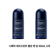 니베아 데오드란트 롤온 맨 딥, 100ml, 1개