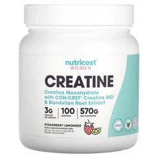 새해 건강을 선물하세요 Nutricost 여성 크레아틴 딸기 레모네이드 570g(20.1oz) 특별관리진행, Nutricost여성크레아틴딸기레모네이드570g201o, 570g, 1개