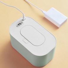 물티슈워머 온열물티슈 휴대용 미니 물수건 워머 물티슈 히터 가정 및 차량용 디펜서 USB 전원 온도 조절 가능 40-60 ℃, 없음