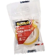 스카치 다용도테이프 550리필 12mm x 10M 투명테이프 투명스카치테이프