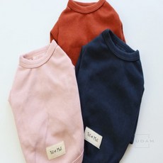 무담스토어 무지커플룩 강아지커플티