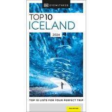 (영문도서) DK Eyewitness Top 10 Iceland Paperback, DK Eyewitness Travel, English, 9780241676134