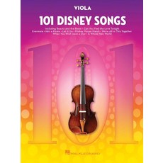 [5] 101 Disney Songs for Viola Sheet Music Songbook | Solo Instrumental Folio for All Levels | Inc
