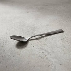 다이소 미니 아이스크림 스푼 2개입 스테인리스 디저트 요거트 티스푼, 실버