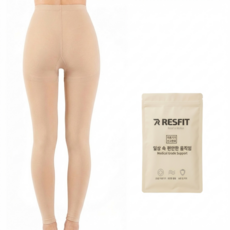 레스핏 밸런스 의료용 압박스타킹 1등급 다리붓기 혈액순환 압박밴드, 1개, 팬티형