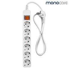 (대현) 멀티탭 DH-2062NT (6구/10A/메인스위치) (1.5M), 1개