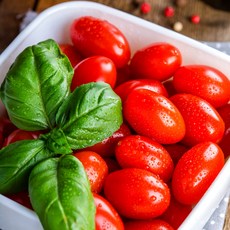 [100박스한정특가] 최저가보장 과즙대박 초고당도 대추방울토마토, 1박스, 1kg (1~3번 크기)