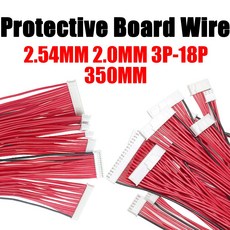 1PCS 3PIN 18PIN 밸런스 케이블 배터리 보호 보드 케이블 와이어 3S 4S 6S 7S 8S 10S 12S 13S 14S 16S 17S BMS 이온, 10PIN FOR 9, spacin 2.0MM NO Lo, 1개