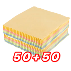 루바르 잘 닦이는 극세사 안경닦이 100매