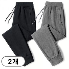 차쿠 1+1(2세트) 남녀공용 4계절 겨울 기모바지 트레이닝 바지 스판바지 추리닝바지 슬랙스 팬츠 작업복바지 중년 빅사이즈 (4계절 겨울 기모)