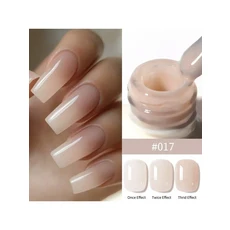 24가지 색상 15ML 아이스 스루 컬러 젤 매니큐어 세미 퍼머넌트 네일 아트 담그기 UV LED 살롱 DIY, 16 M017