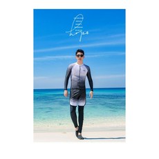 2023 新款情侶長袖速乾防曬水母衣 潛水衣 衝浪衣 紫玉蘭 優質