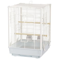 典贊創意 晴天好景別墅小寵籠 40鳥籠 鸚鵡籠 蜜袋鼯籠 爬蟲籠 文鳥橫斑虎皮玄鳳 鳥窩 鸚鵡用品 蜜袋鼯用品, 白色, 1個