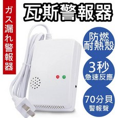 熊問 瓦斯警報器, 1個, 瓦斯偵測器