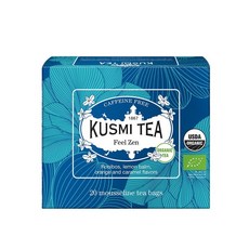 쿠스미 티 필 젠 루이와 레몬 오렌지 카라멜의 허브 블렌드 카페인 없는 티백 20개 Apple Lemon Orange Caramel, 1개입, 60.1g, 1세트