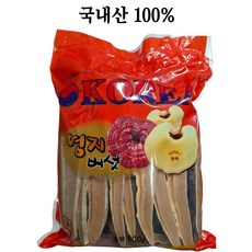 국내산 영지버섯 500g 절편, 1개