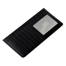 [ 989728 ] XEYOU 여성용 슬림 RFID 차단 신용카드 케이스 홀더 지갑 지퍼 ID 소형 컴팩트 가죽 동전 지갑 블랙