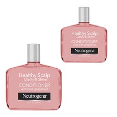 뉴트로지나 헬씨 스캘프 클래리파이 & 샤인 컨디셔너 핑크 자몽, 2개, 354ml