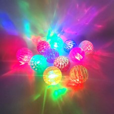 [무료배송/당일배송] LED 손목공 바운스 볼 불빛 탱탱볼 요요공 [엘리빅마켓], 1.LED손목공_1개, 1개
