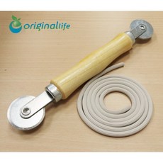 Original Life沅瑢 紗窗網用工具組:3米壓條 壓條器 壓條滾輪, 紗窗網用:壓條3米+壓條滾輪1入