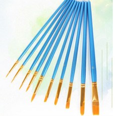 수채화붓 미술 붓 세트 10개 붓sen66sva