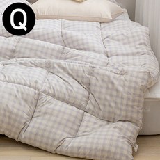 제오오스토어 차렵이불 세트 Q 퍼플 적당한두께감 포근한촉감 아이침실적합 체온유지설계