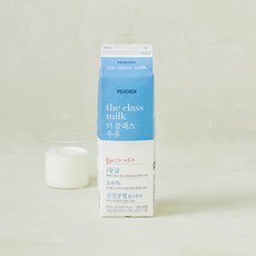 피코크 더 클래스 우유 (1등급) 흰우유 900ml, 1개