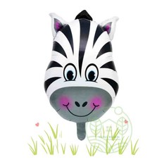 유니룸 얼룩말 은박풍선 파티용풍선