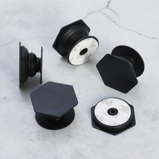 휴대폰거치대 접착식 육각형 스마트톡, 다섯개입 *1봉