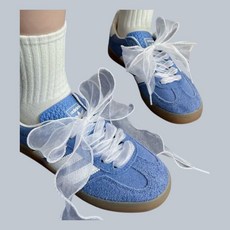 레이스 쉬폰 신발끈(2개입)80cm/100cm/120cm 3가지 컬러