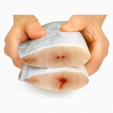 두툼한 토막 갈치 갈치조림 구이용 냉동 생선, 5개, 200g (3토막)