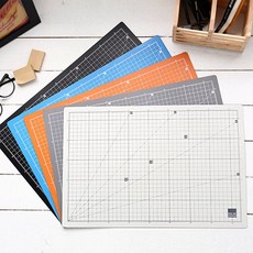 마우스패드 윈스타PVC칼라커팅매트 A2 (620X450), 화이트