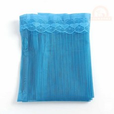 우동할매 현관접이식방충망 자석 문 모기장 블루 100cm
