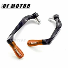 베넬리 레온치노 500 TRK502X TNT125 BN 오토바이 핸들바 가드 브레이크 클러치 레버 방풍 프로텍터, 04 NO LOGO Orange, 1개