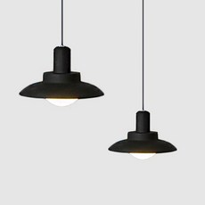 H&R安室家 LED北歐吊燈 ZA0108, 黑