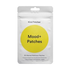 Kind Patches Mood Plus 패치 뮤쿠나 프루리엔스 로디올라 및 사자 갈기 추출물 포함 - 비건 - 30개입, 1개