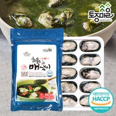 [토종마을] HACCP인증 국산 굴을 품은 매생이 250g(2인분)_굴 매생이 굴매생이 매생이굴, 1개, 250g