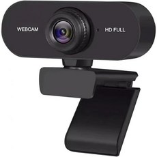 풀 HD 웹캠 마이크 포함 광각 자동초점 USB 컴퓨터 카메라 노이즈 캔슬링 영상회의용 PC 데스크탑 스트리밍 및 통화용 2K, 720P