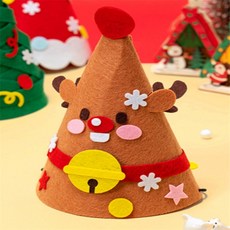 해솔 펠트 DIY 고깔모자 루돌프 1개입 홈파티